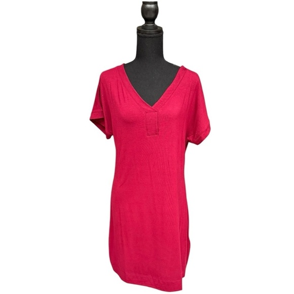 HB by Hale Bob Berry Modal T-Shirt Sleep Dress, Medium - Picture 3 of 9